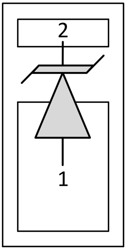 Schematic - Semtech µClampxx61P High Power MicroClamp® 1-Line ESDs