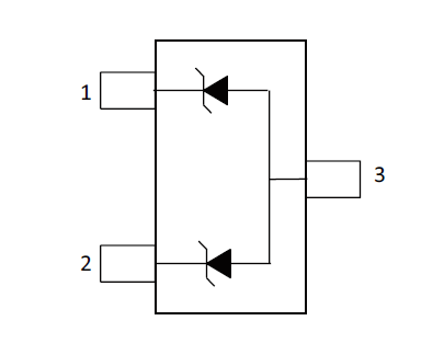 Block Diagram - Littelfuse SP1305 TVS Diode Arrays