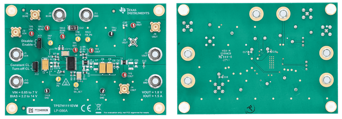 Texas Instruments TPS7H1111EVM Evaluation Module