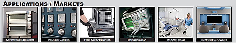 RB3 Rocker Switches - E-Switch | Mouser