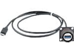 Amphenol Socapex USB-A to USB-C Adapters for Harsh Environments