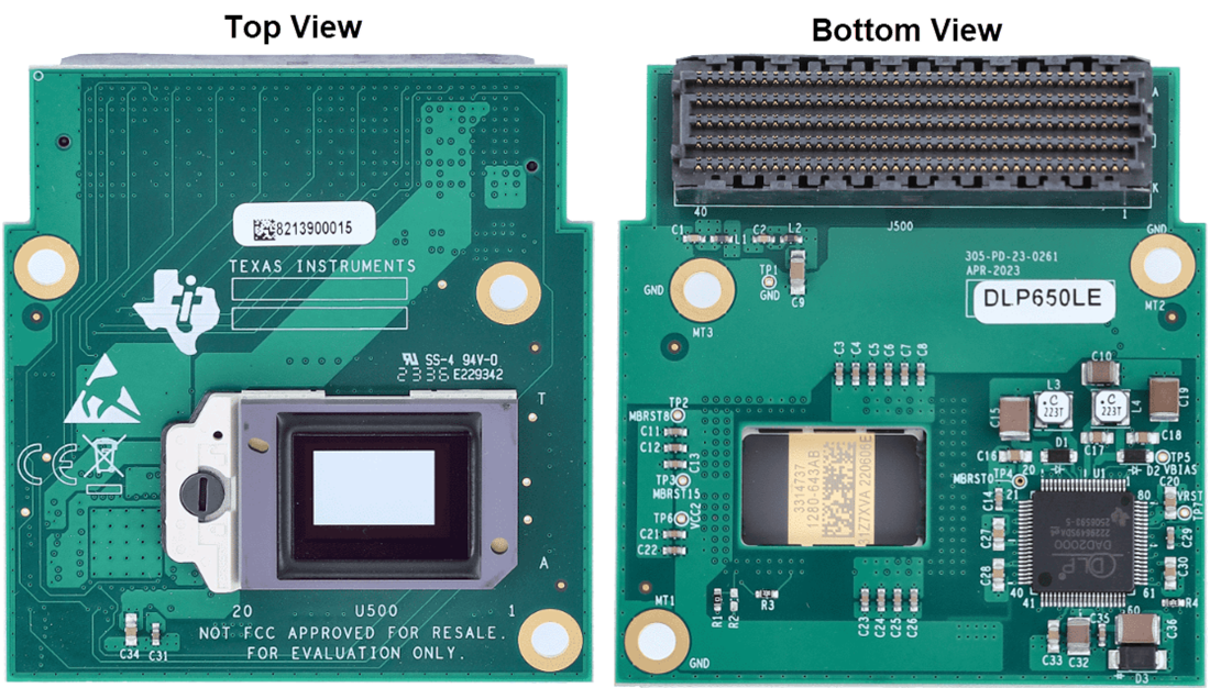 Mechanical Drawing - Texas Instruments DLP650LEEVM DMD Evaluation Module (EVM)
