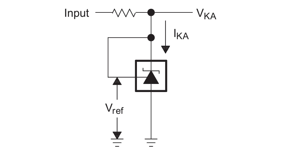 Schematic - Texas Instruments TL431/TL432 Precision Programmable References Schematic - Texas Instruments TL431/TL432 Precision Programmable References