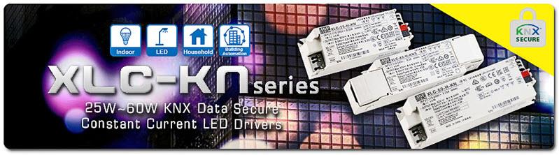 Infographic - MEAN WELL XLC-KN CP LED Drivers with KNX